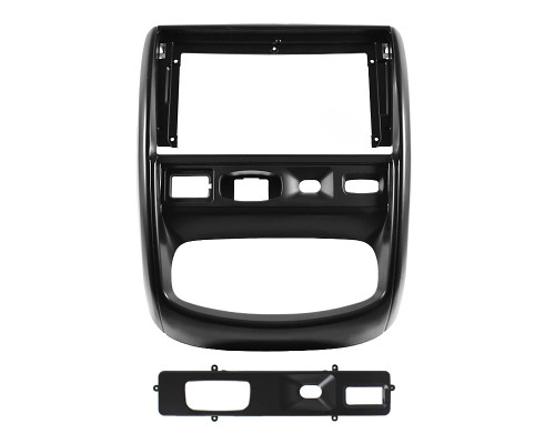 Переходная рамка Renault Duster 2010-2015 (F-6696) 9" Black