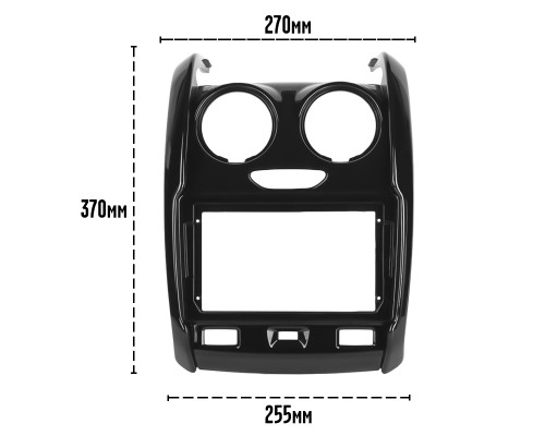 Переходная рамка Renault Duster 2015+ Dacia Duster 2013-2017 (7060) 9"
