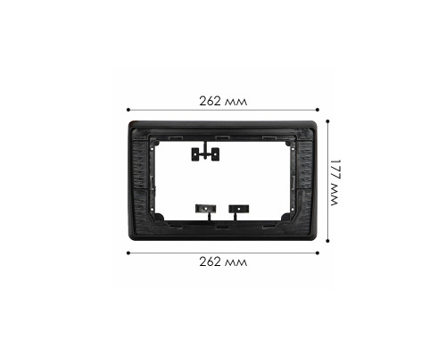Переходная рамка Renault Master 2010-2019 Opel Movano (B) 2010-2019 Nissan NV400 2010-2019 (7600) 10.1"
