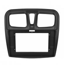 Переходная рамка Renault Sandero 2013+ Logan 2012+ Dacia Sandero 2013-2020 Logan 2012-2020 (6985) 10,1" Black