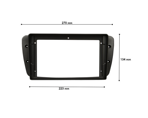 Переходная рамка Seat Ibiza 2008-2015 (6856) 9"