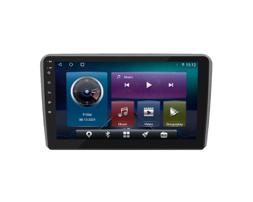 Штатная магнитола Lesko для Audi A3 II (8P) Рестайлинг 1 2004-2008 экран 9" 4/64Gb 4G Wi-Fi GPS Top