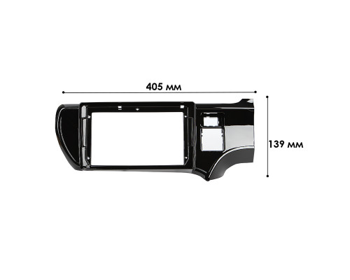Переходная рамка Toyota Aqua 2011-2017 right (6923) 9"