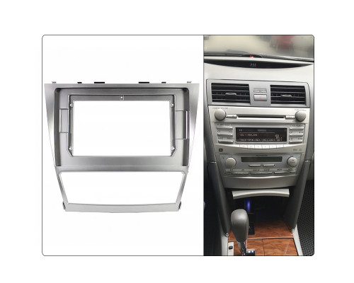 Переходная рамка Toyota Camry Aurion Daihatsu Altis 2006-2011 (TO 182T) 10.1" Silver
