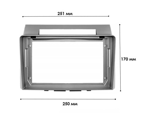Переходная рамка Toyota Corolla Verso 2004-2009 (7716) 9"