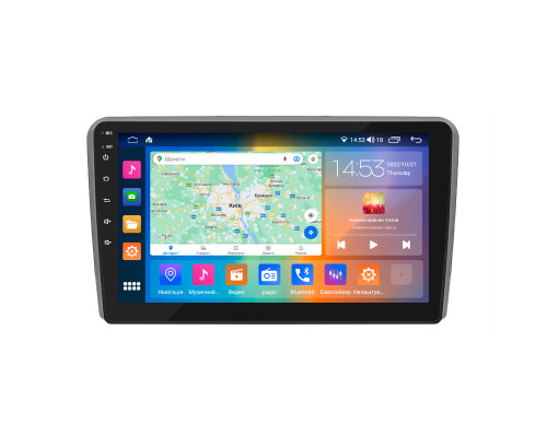 Штатная магнитола Lesko для Audi A3 II (8P) Рестайлинг 2 2008-2013 экран 9" 4/64Gb CarPlay 4G Wi-Fi GPS Prime