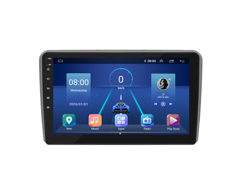 Штатная магнитола Lesko для Audi A3 II (8P) Рестайлинг 2 с экраном 9" и 4G Wi-Fi GPS