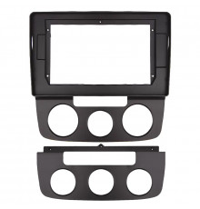 Переходная рамка Volkswagen Jetta 2005-2009 Golf 2003-2008 Manual AC (6881) 10.1"