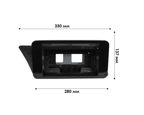 Штатный комплект переходная рамка с проводкой Audi A4 2009-2016 (полная комплектация) CAN-BUS (1234-357) 9"