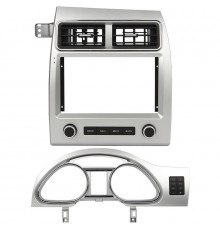 Штатный комплект переходная рамка с проводкой Audi Q7 4L 2006-2010 (1234-328) 9" + canbus