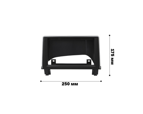 Штатный комплект с переходной рамкой BMW 1 F20/F21 2013-2016 + адаптер питания (1234-318) 9"