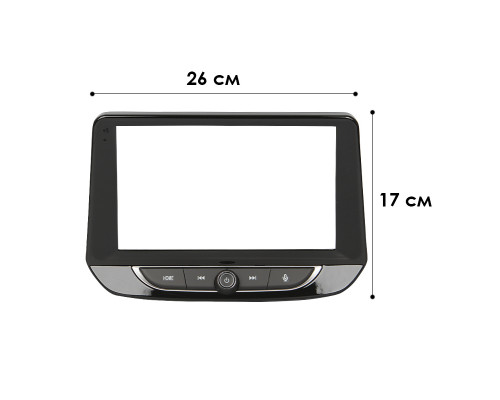 Штатный комплект переходная рамка с проводкой Chevrolet Orlando Onix Cavalier 2020+ (1234-298) 9" + canbus