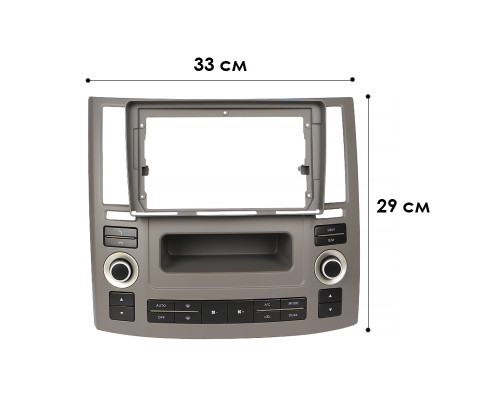 Переходной штатный комплект с проводкой Infiniti FX35 FX45 2007-2009 9" (1234-305) + canbus