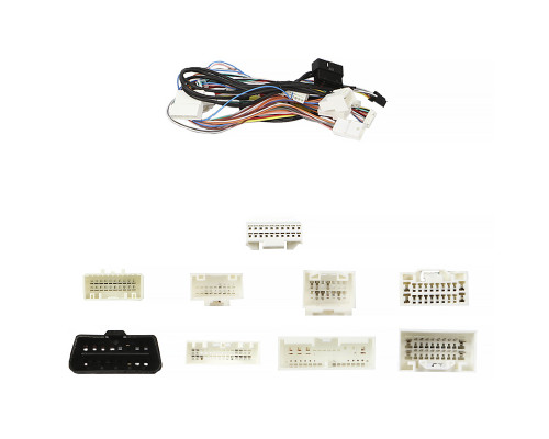 Переходной штатный комплект с проводкой Lexus IS250 XE20 2006-2012 10.1" (1234-286) + canbus