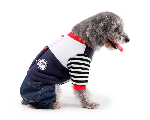 Костюм для собак Hawoo "99" Navy Blue S