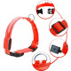 Светодиодный LED ошейник USB светящийся для собак и котов Red M