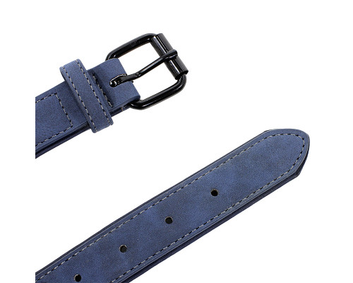 Ошейник двухслойный для собак Hoopet W033 Blue L