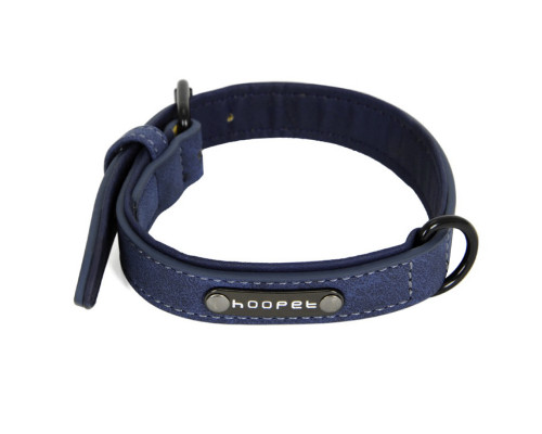 Ошейник двухслойный для собак Hoopet W033 Blue S