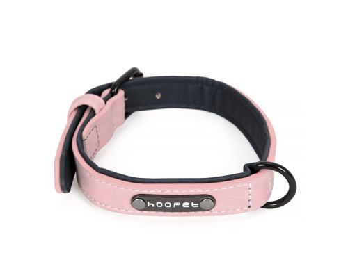 Ошейник двухслойный для собак Hoopet W033 Pink L
