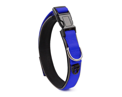 Ошейник двухслойный для собак Taotaopets 181-2019 L Blue