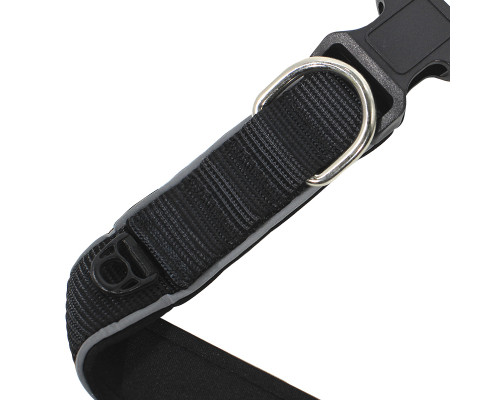 Ошейник двухслойный для собак Taotaopets 181-2019 S Black