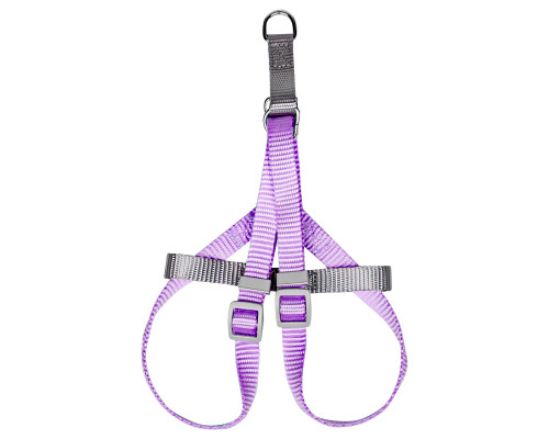 Шлея для собак или кошек с поводком Taotaopets 171120 Purple M (1.5 cm)