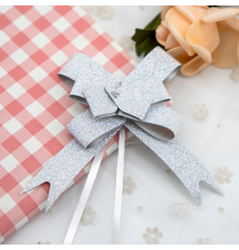 Бант затяжка 18 мм Silver