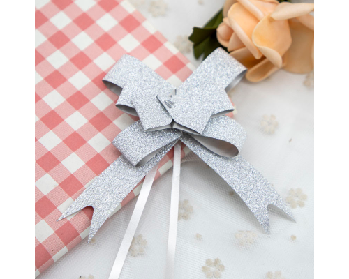 Бант затяжка 18 мм Silver