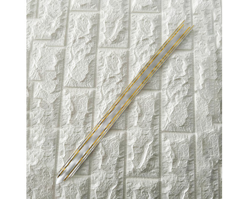 Бант затяжка 32 мм Silver