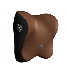 Универсальная автомобильная подушка-подголовник DACRT под шею с эффектом памяти ортопедическая Brown