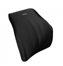 Универсальная поясничная подушка на сиденье DACRT для спины с эффектом памяти ортопедическая Black
