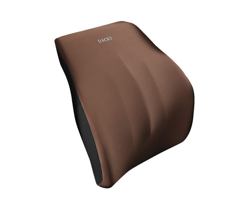 Универсальная поясничная подушка на сиденье DACRT для спины с эффектом памяти ортопедическая Brown