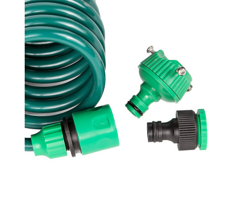 Набор поливочный шланг BlueBird BB-1208 на катушке пистолет с распылителем 7-ми режимный 15 м