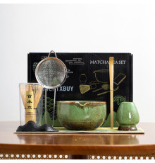 Набор Mavanto 7458 для приготовления чая матча 7 предметов Green