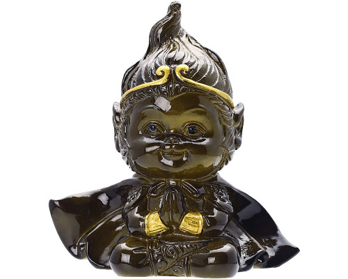 Фигурка для чайной церемонии ZBY-2407303 Король Обезьян меняющая цвет от горячей воды Gold