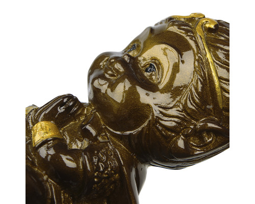 Фигурка для чайной церемонии ZBY-2407303 Король Обезьян меняющая цвет от горячей воды Gold