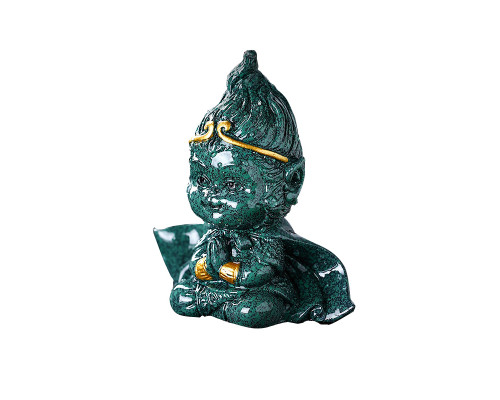 Фигурка для чайной церемонии ZBY-2407303 Король Обезьян меняющая цвет от горячей воды Green
