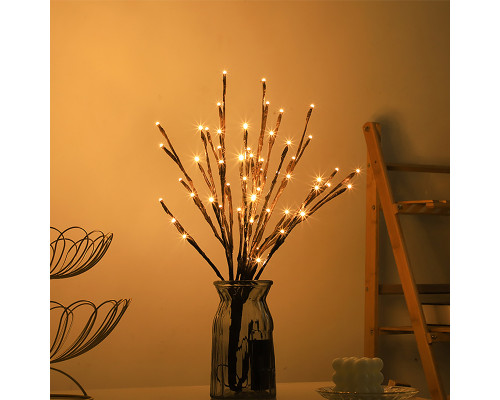 Светодиодные LED ветви HS-0017 60 светодиодов декоративное освещение на батарейках для дома 60 см
