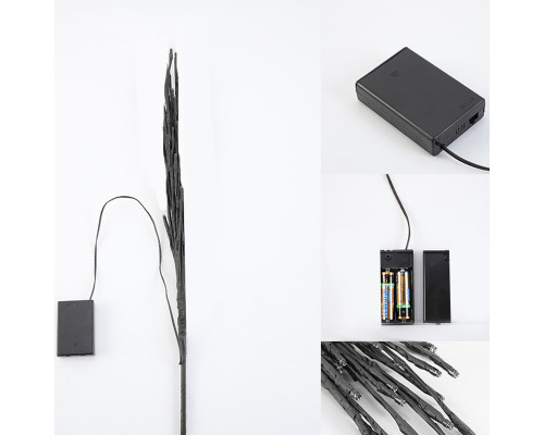 Светодиодные LED ветви HS-0017 60 светодиодов декоративное освещение на батарейках для дома 60 см