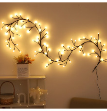 Светодиодная гирлянда ветка HS-0020 72 светодиода декоративное освещение USB 2,3 м