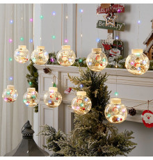 Светодиодная гирлянда Y005 Snowman 3.5 м Цветной свет