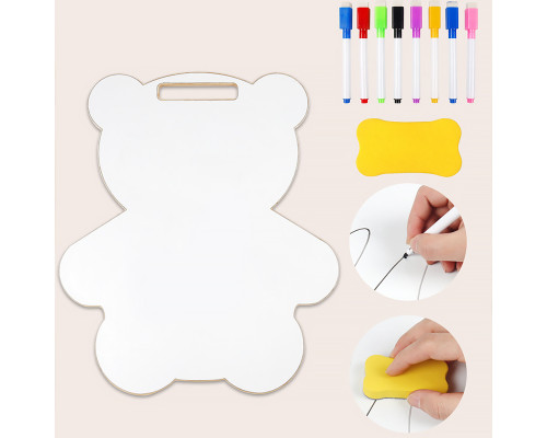 Детская развивающая игрушка Бизиборд XM-081 Мишка многофункциональный