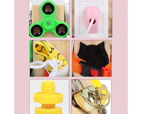 Детская развивающая игрушка XM-5568 Бизикуб развивающий Куб