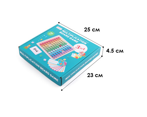 Детская деревянная игрушка SD-36 доска умножения учебная развивающая