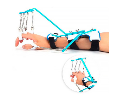 Реабилитационный тренажер для руки пальцев после инсульта травм разгибатель сухожилий руки пальцев