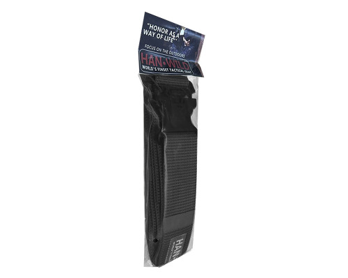 Ремень тактический нейлоновый Han-Wild 5263 6 см Black