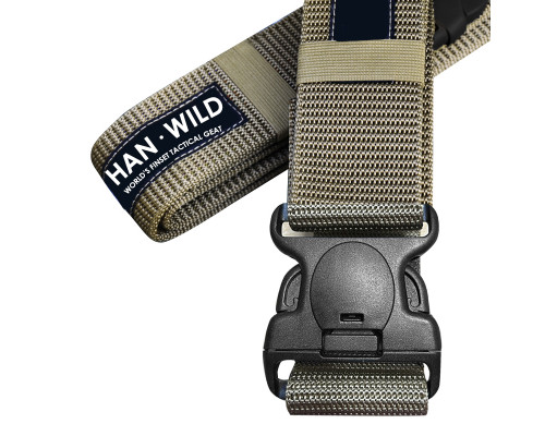 Ремень тактический нейлоновый Han-Wild 5263 6 см Khaki