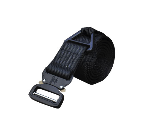 Ремень тактический нейлоновый Han-Wild с пряжкой Cobra 3,8 см Black