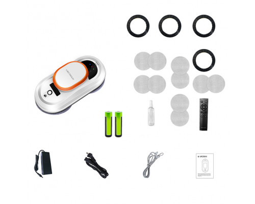 Робот для мытья окон Liectroux HCR-09 автоматический робот-мойщик для стеклянных поверхностей плитки с ДУ