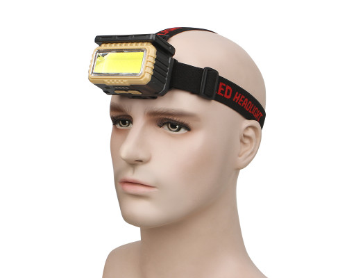 Налобный фонарь X-Balog BL-LY-807 фонарик с солнечной батареей